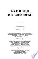 libro Manejo De Suelos En La América Tropical