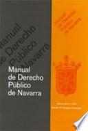 Manual De Derecho Público De Navarra