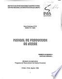 libro Manual De Producción De Arroz