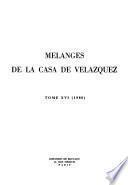 libro Mélanges De La Casa De Velázquez
