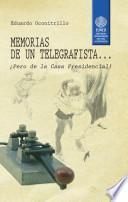 libro Memorias De Un Telegrafista