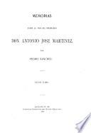 libro Memorias Sobre La Vida Del Presbítero Don Antonio José Martínez