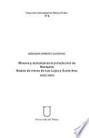 libro Minería Y Sociedad En La Jurisdicción De Mariquita