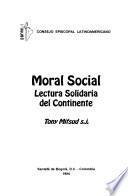 libro Moral Social