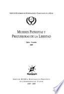 libro Mujeres Patriotas Y Precursoras De La Libertad