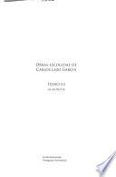 libro Obras Escogidas De Carlos Lazo García: La Moneda