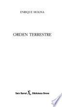 libro Orden Terrestre