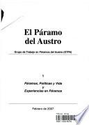 libro Páramos, Políticas Y Vida