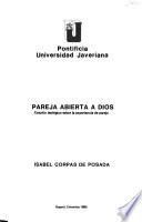 libro Pareja Abierta A Dios