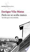 libro París No Se Acaba Nunca