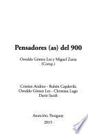 libro Pensadores (as) Del 900