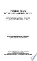 libro Perfiles De Un Economista Heterodoxo