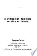 libro Planificación Familiar