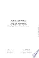libro Poder Mediático