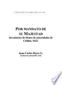 libro Por Mandato De Su Majestad