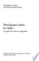 libro Precisiones Sobre La Radio
