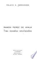 libro Ramón Pérez De Ayala
