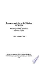 libro Recursos Petroleros De México, 1974 1994