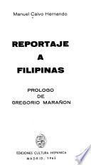 libro Reportaje A Filipinas