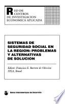 libro Sistemas De Seguridad Social En La Region