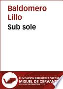 libro Sub Sole