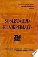 libro Sublevando El Virreinato