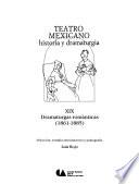 libro Teatro Mexicano