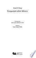 libro Tempestad Sobre México