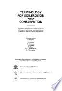 libro Terminology For Soil Erosion And Conservation