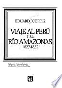 libro Viaje Al Perú Y Al Río Amazonas, 1827 1832