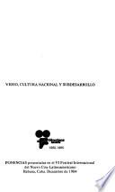 libro Video, Cultura Nacional Y Subdesarrollo