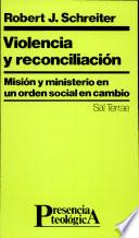 libro Violencia Y Reconciliación