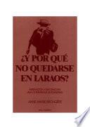 libro Y Por Qué No Quedarse En Laraos?