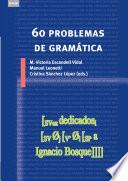 libro 60 Problemas De Gramática