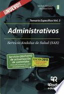 libro Administrativos Del Sas. Temario Específico. Volumen 3