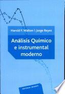libro Análisis Químico E Instrumental Moderno