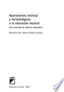 libro Aportaciones Teóricas Y Metodológicas A La Educación Musical