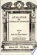 libro Atalayas Del Guzmán De Alfarache