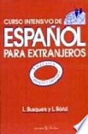 libro Curso Intensivo De Español Para Extranjeros