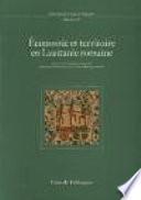 libro Economie Et Territoire En Lusitanie Romaine