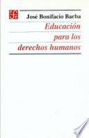 libro Educación Para Los Derechos Humanos