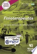 libro Fisioterapeutas. Servicio Andaluz De Salud (sas). Temario Específico Volumen 2