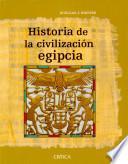 libro Historia De La Civilización Egipcia
