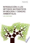 libro Introducción A Los Métodos Matemáticos En Biología Y Ciencias Ambientales