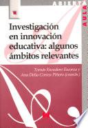 libro Investigación En Innovación Educativa