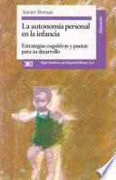 libro La Autonomía Personal En La Infancia