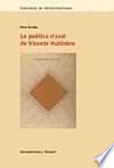 libro La Poética Visual De Vicente Huidobro