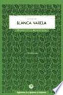 libro La Voz De Blanca Varela