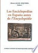 libro Las Enciclopedias En España Antes De L Encyclopédie