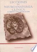 libro Lecciones De Neuroanatomía Clínica